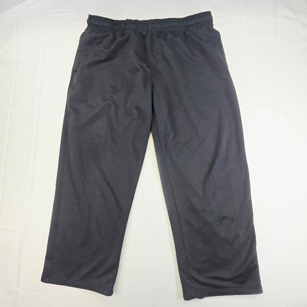 Russell Men's XL Performance Sweatpants XL Black Straight Leg Activewear